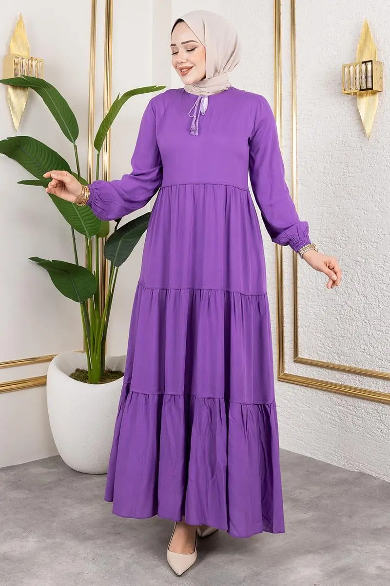 Püskül Detaylı Elbise-detail