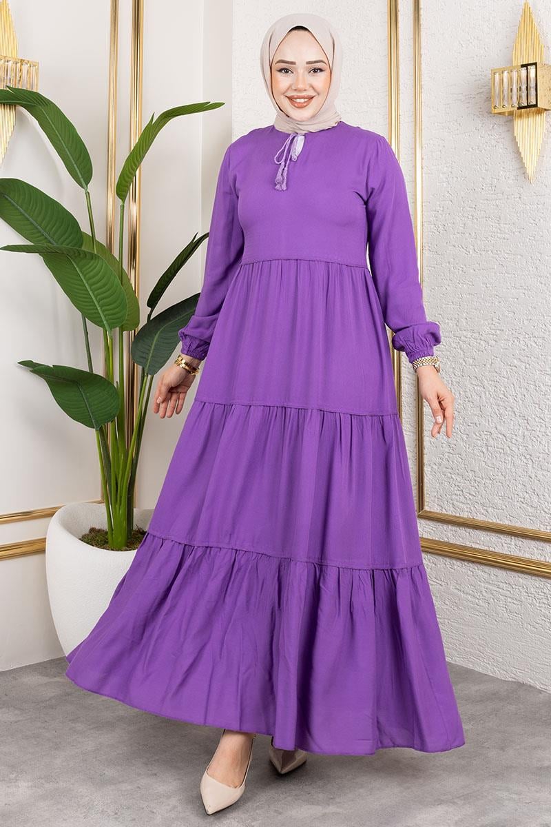 Püskül Detaylı Elbise