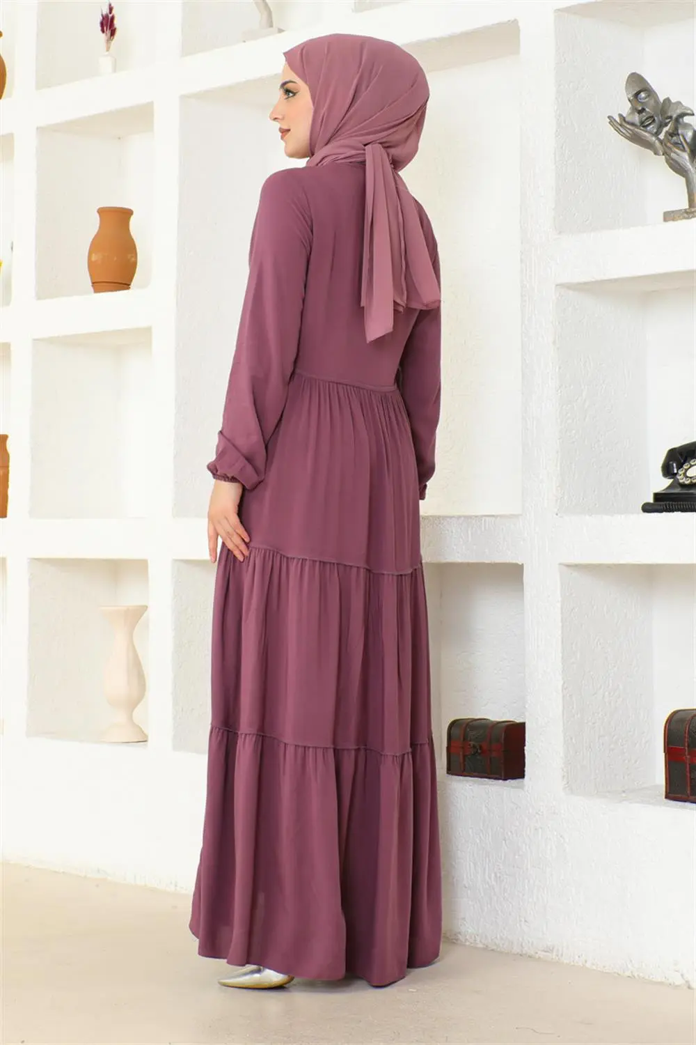 Püskül Detaylı Elbise-detail