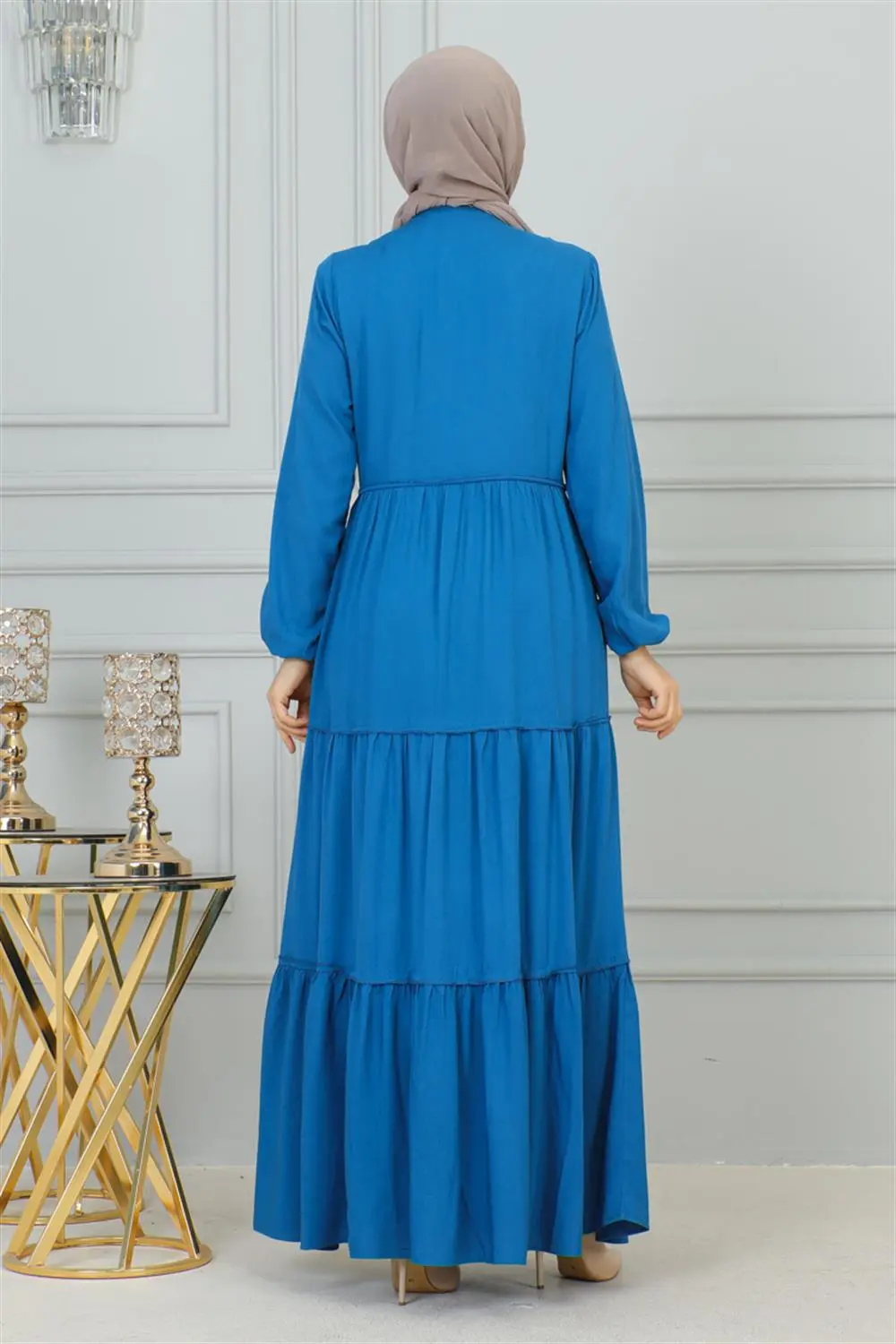 Püskül Detaylı Elbise-detail