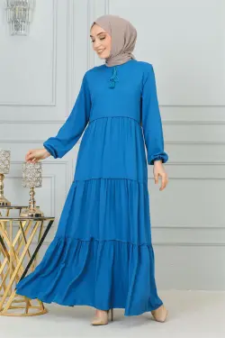 Püskül Detaylı Elbise