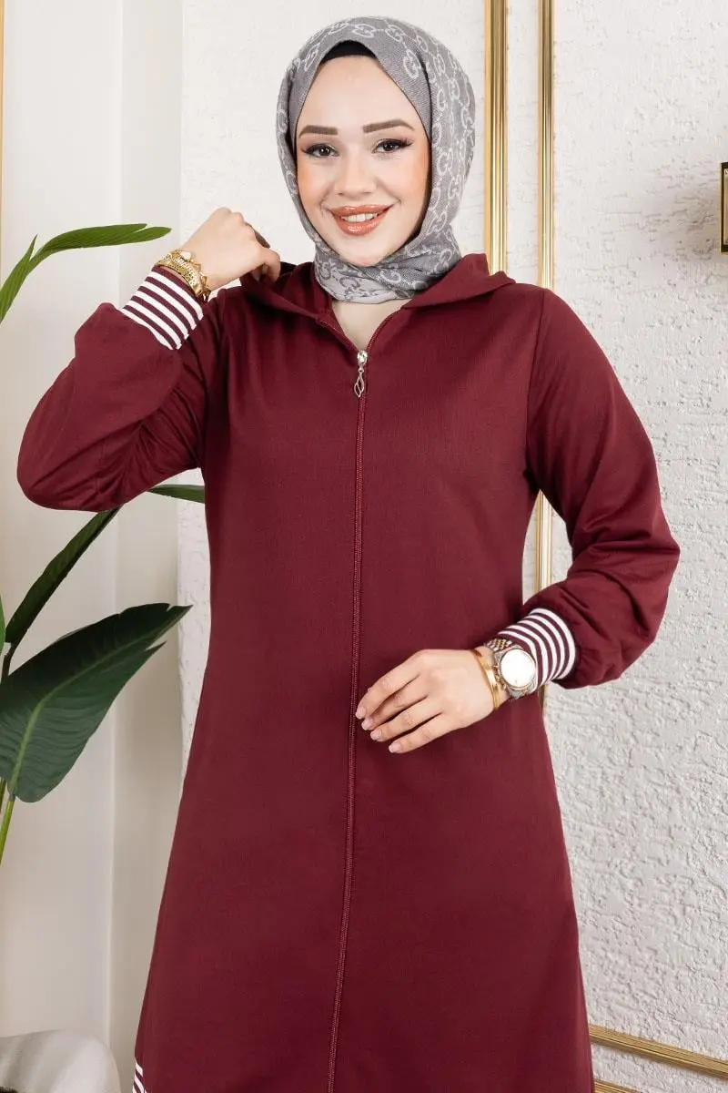 Ribbed Detailed Sports Suit-detail