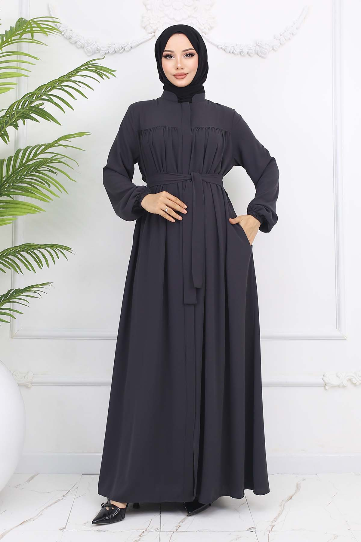 Robe Belted Abaya