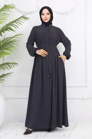 Robe Belted Abaya
