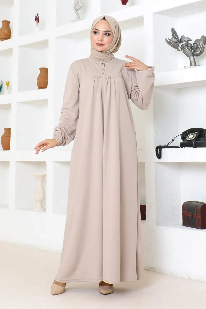 Robalı Tesettür Spor Elbise Vizon-detail