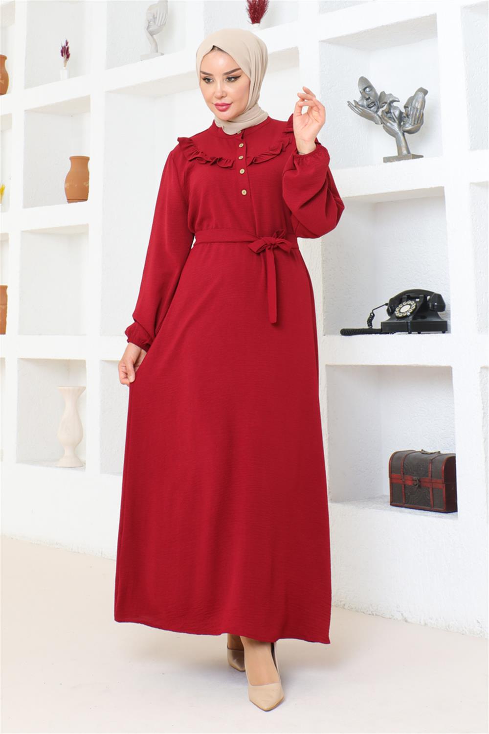 Rose Ruffle Aerobin Dress