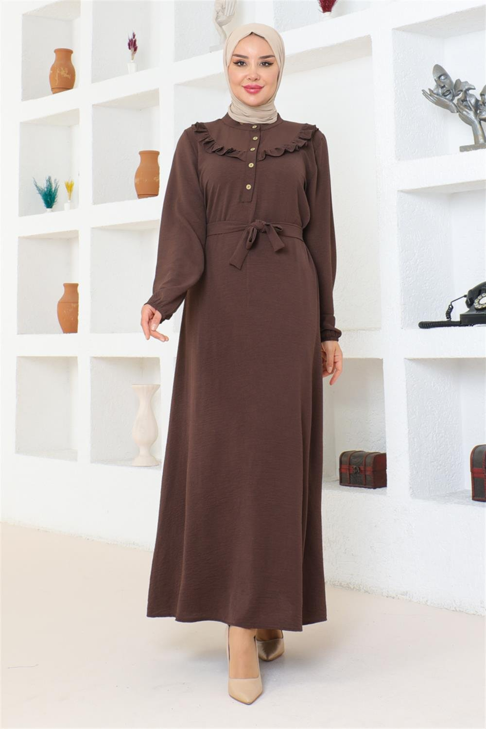 Rose Ruffle Aerobin Dress