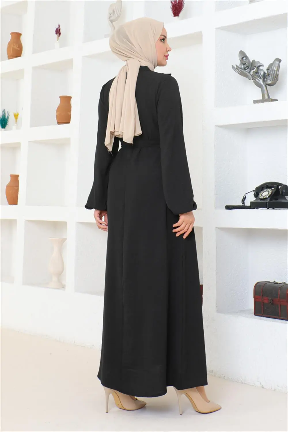 Rose Fırfırlı Aerobin Elbise-detail