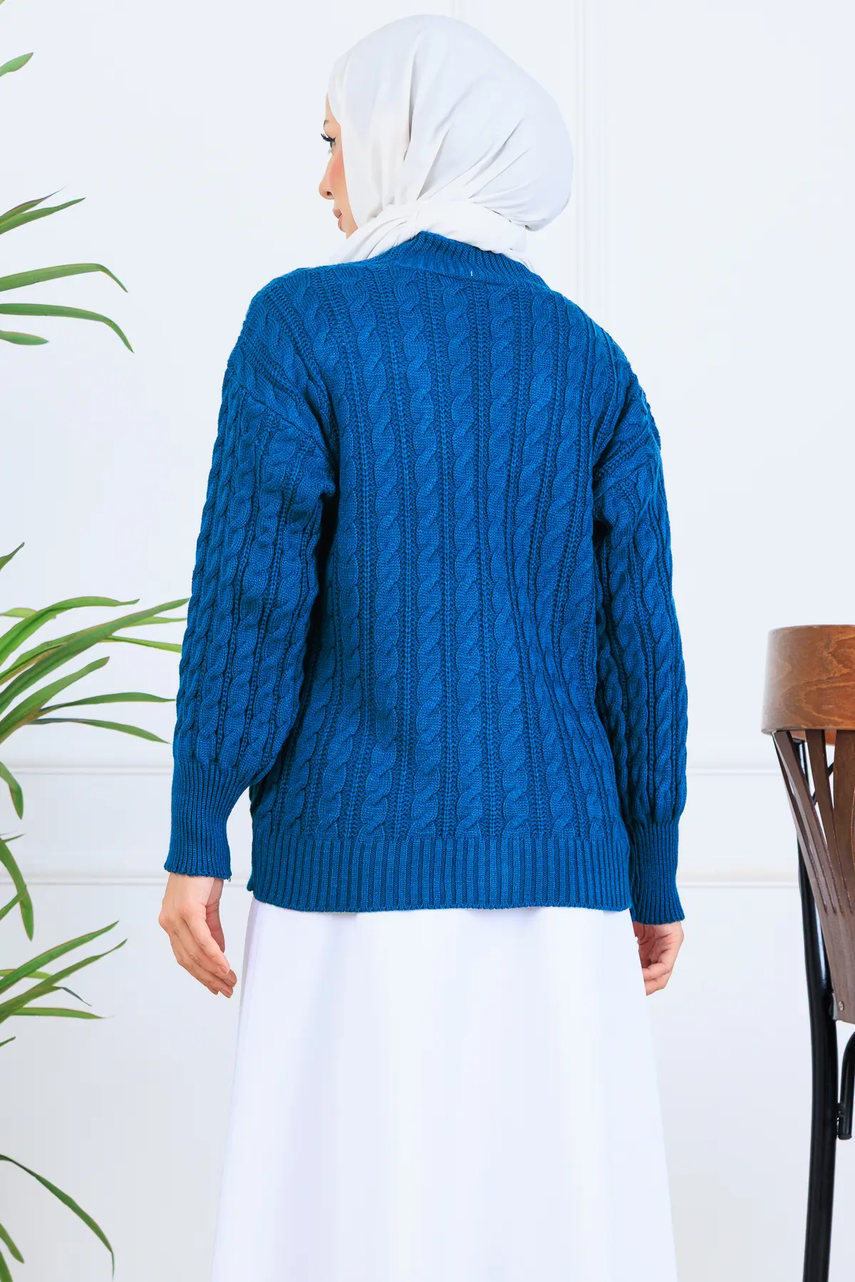 Hair Knit Short Knitwear Cardigan-detail