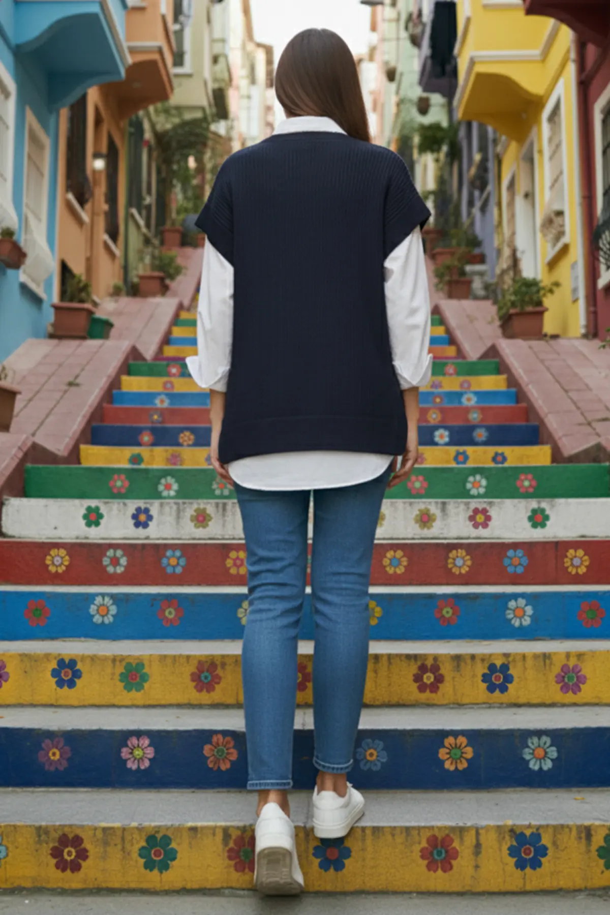 Saç Örgü Süveter-detail