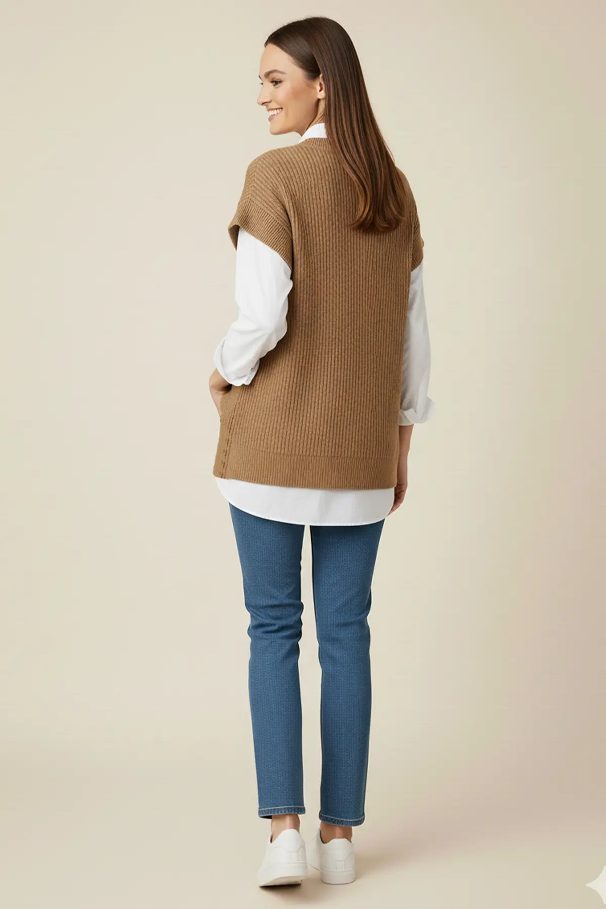 Saç Örgü Süveter-detail