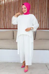 Şalvarlı Tesettür Takım