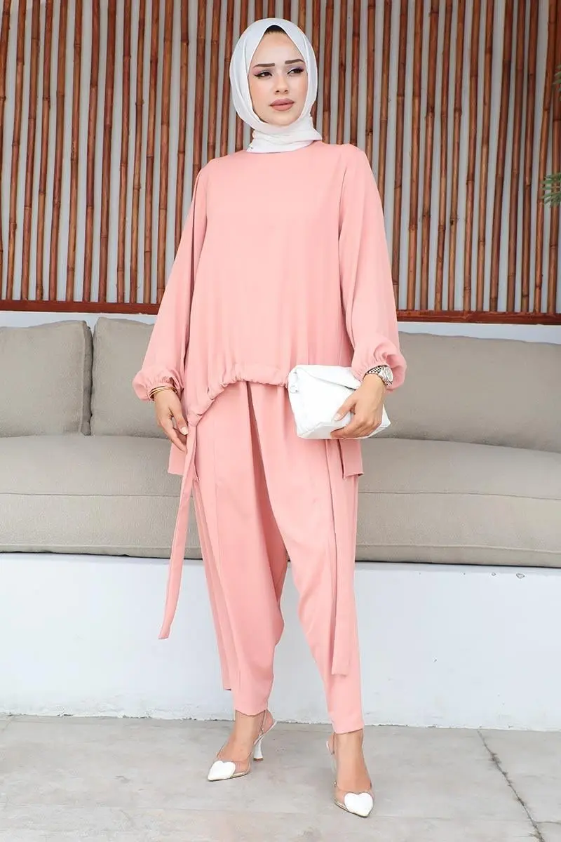 Şalvarlı Tesettür Takım-detail