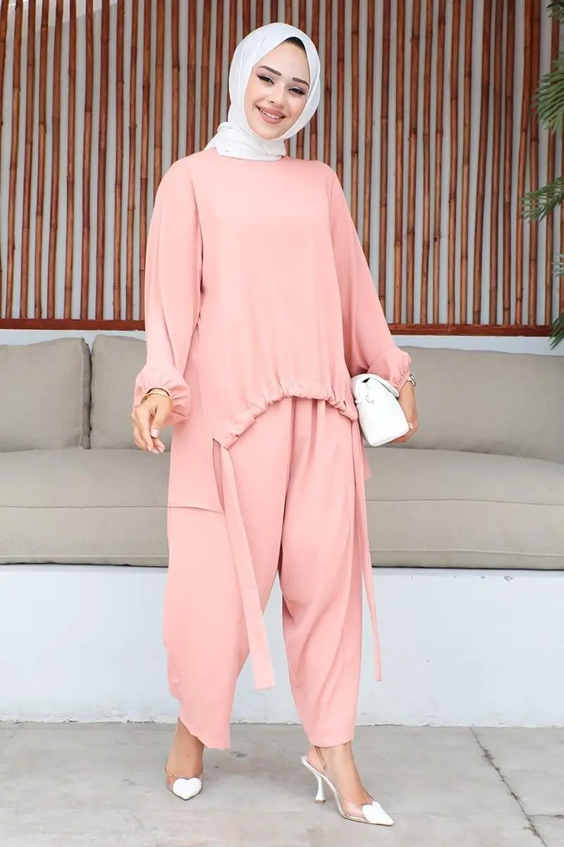 Şalvarlı Tesettür Takım-detail