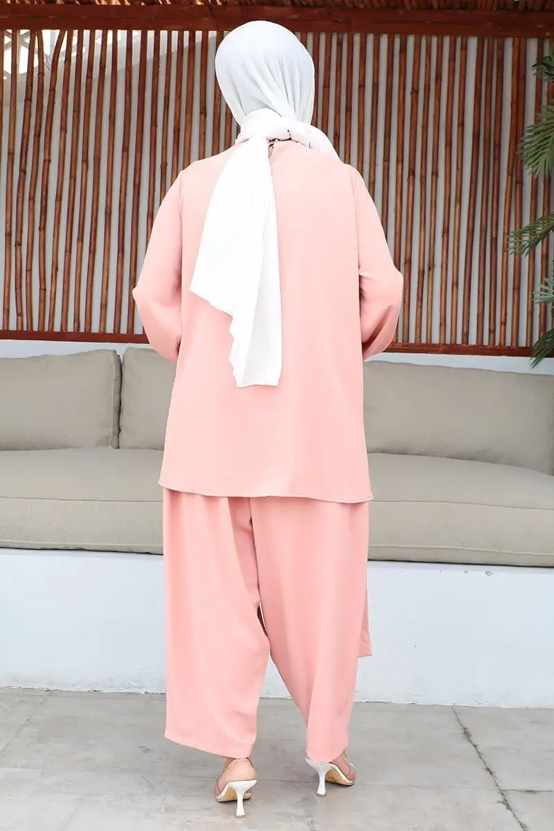 Şalvarlı Tesettür Takım-detail