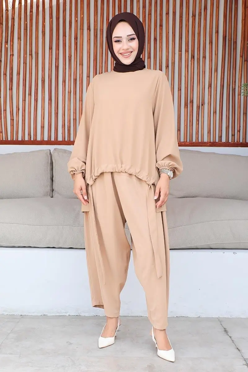 Şalvarlı Tesettür Takım-detail