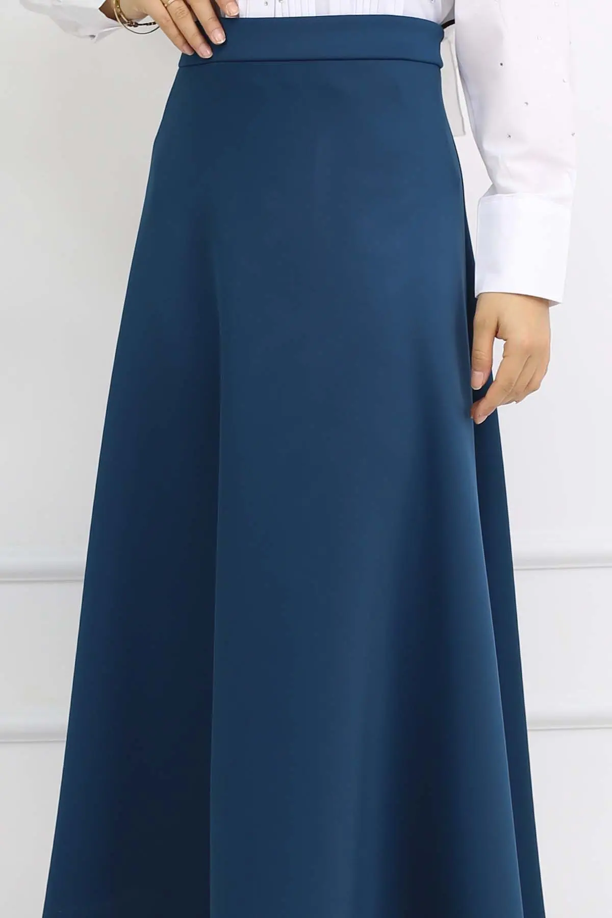 Scuba Kloş Etek Petrol 212-detail