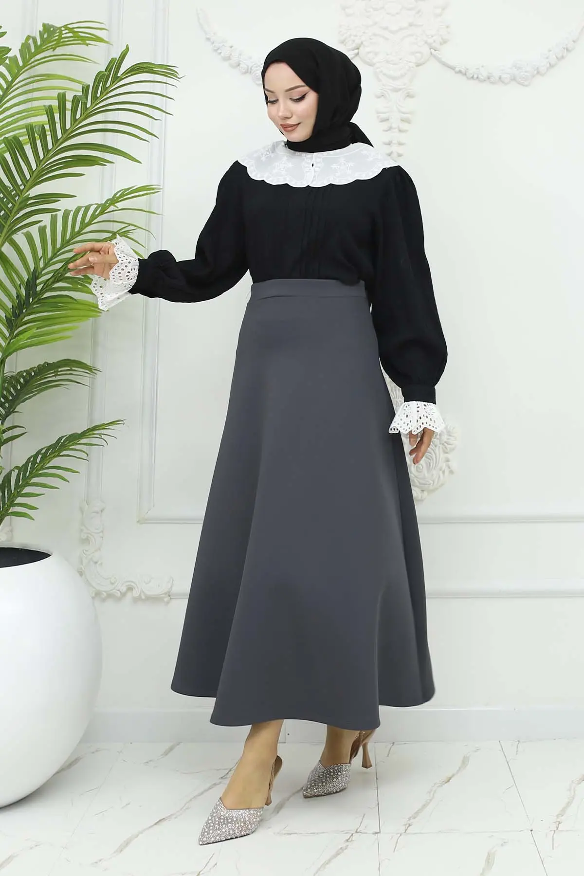 Scuba Kloş Etek-detail