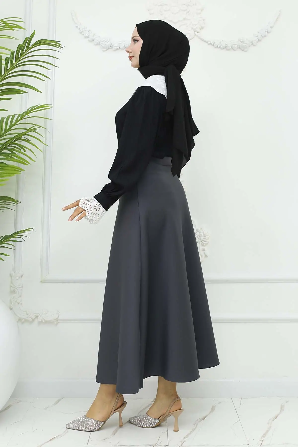 Scuba Kloş Etek-detail