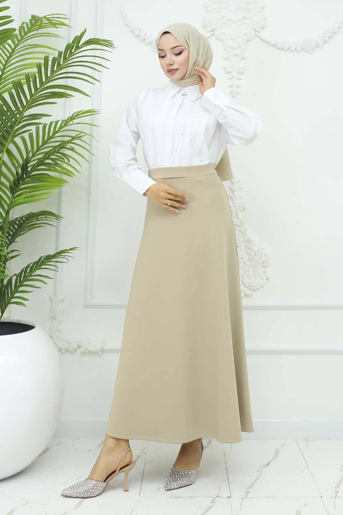 Scuba Kloş Etek-detail