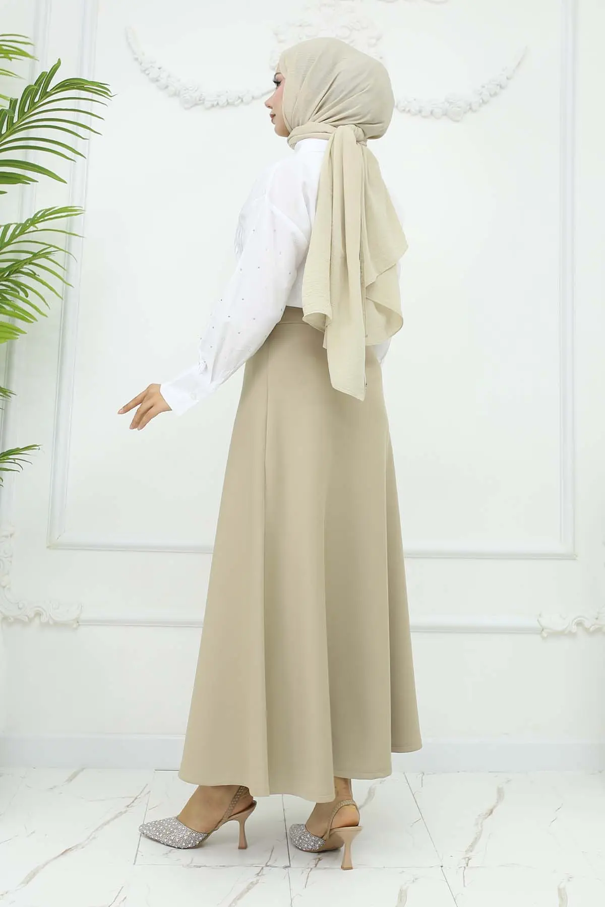 Scuba Kloş Etek-detail