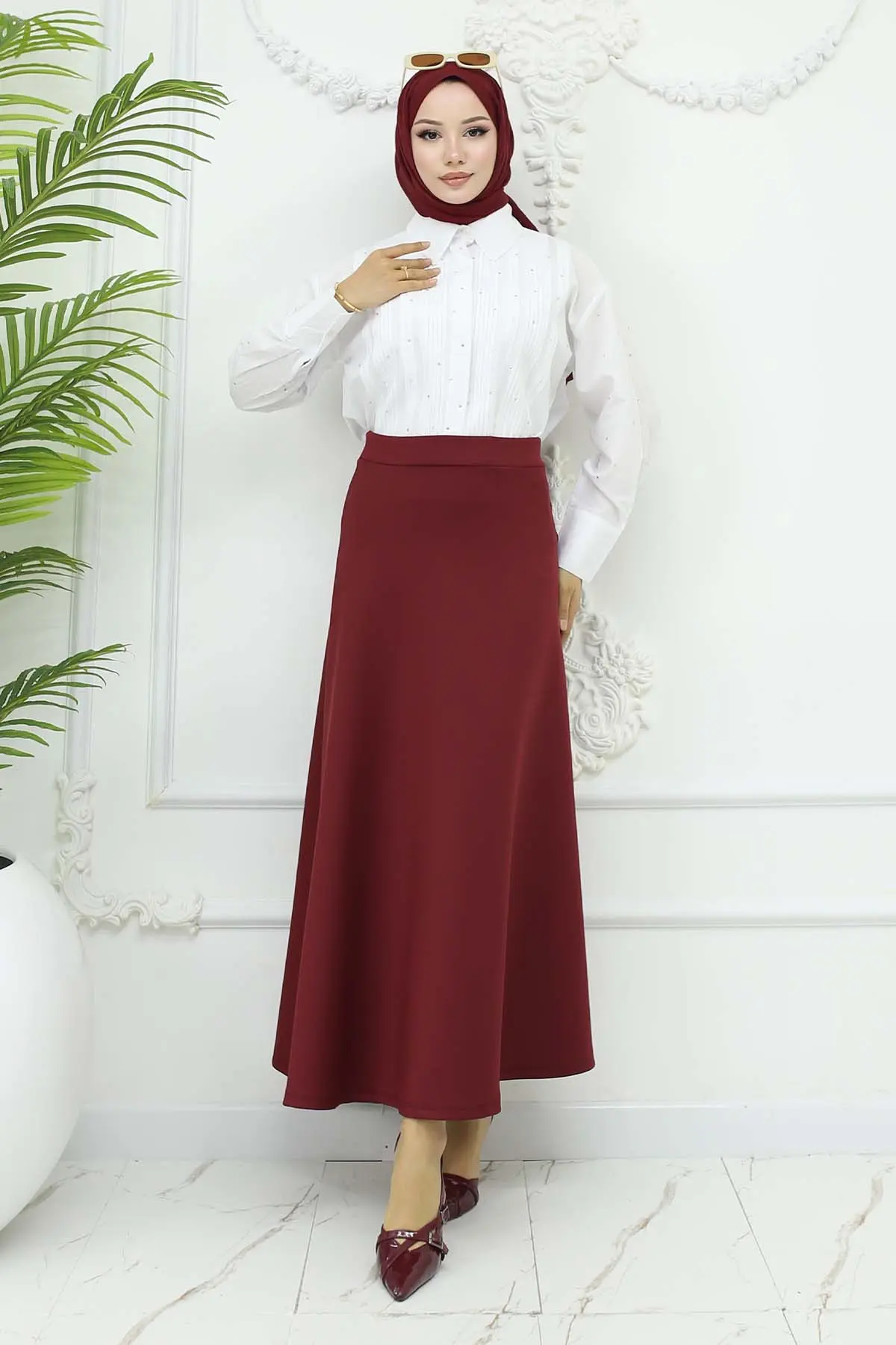 Scuba Kloş Etek-detail