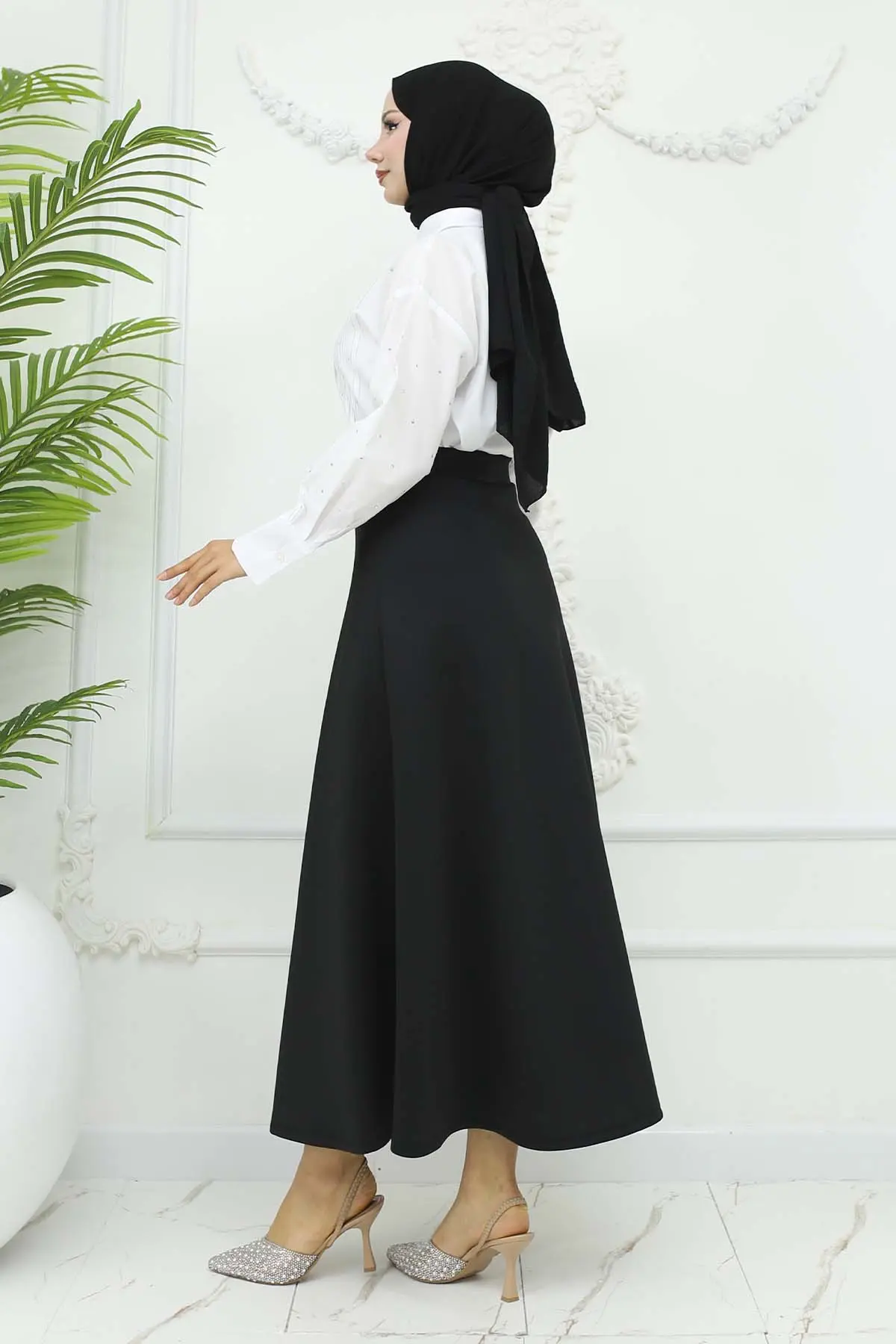 Scuba Kloş Etek-detail