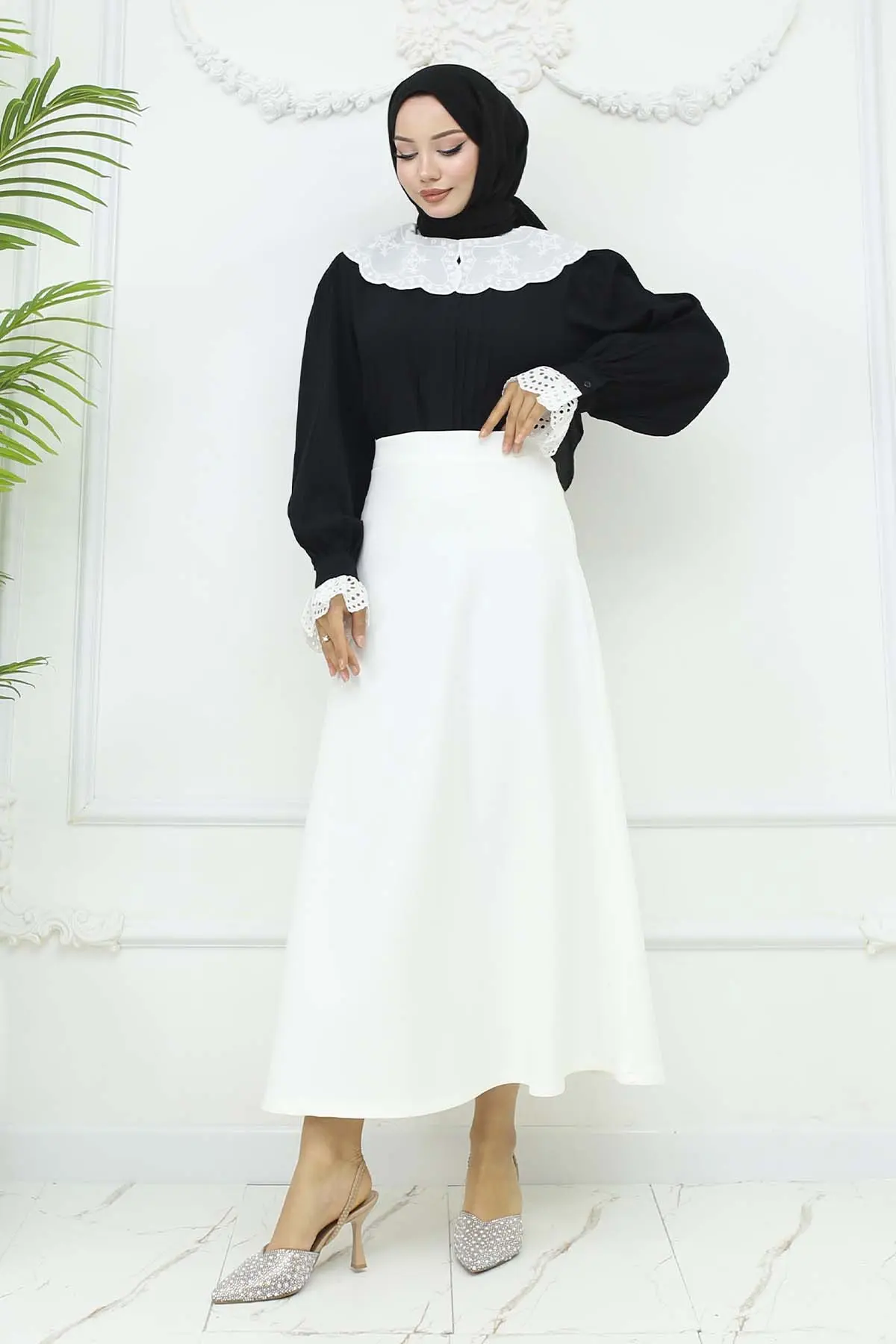 Scuba Kloş Etek-detail