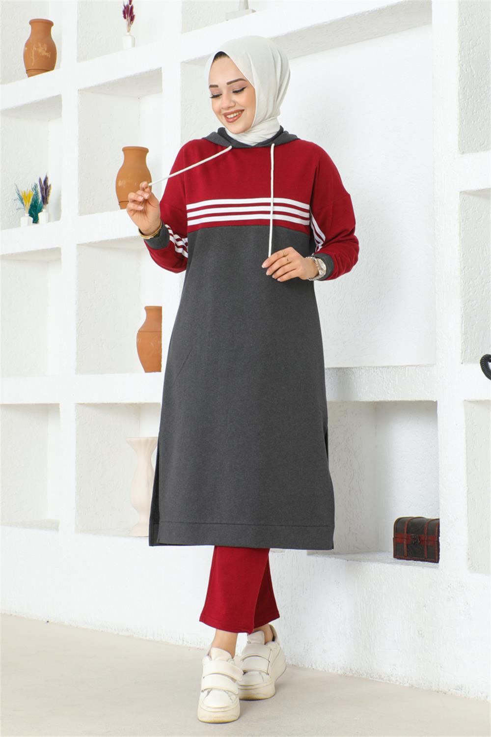 Şeritli Yırtmaçlı Spor Takım