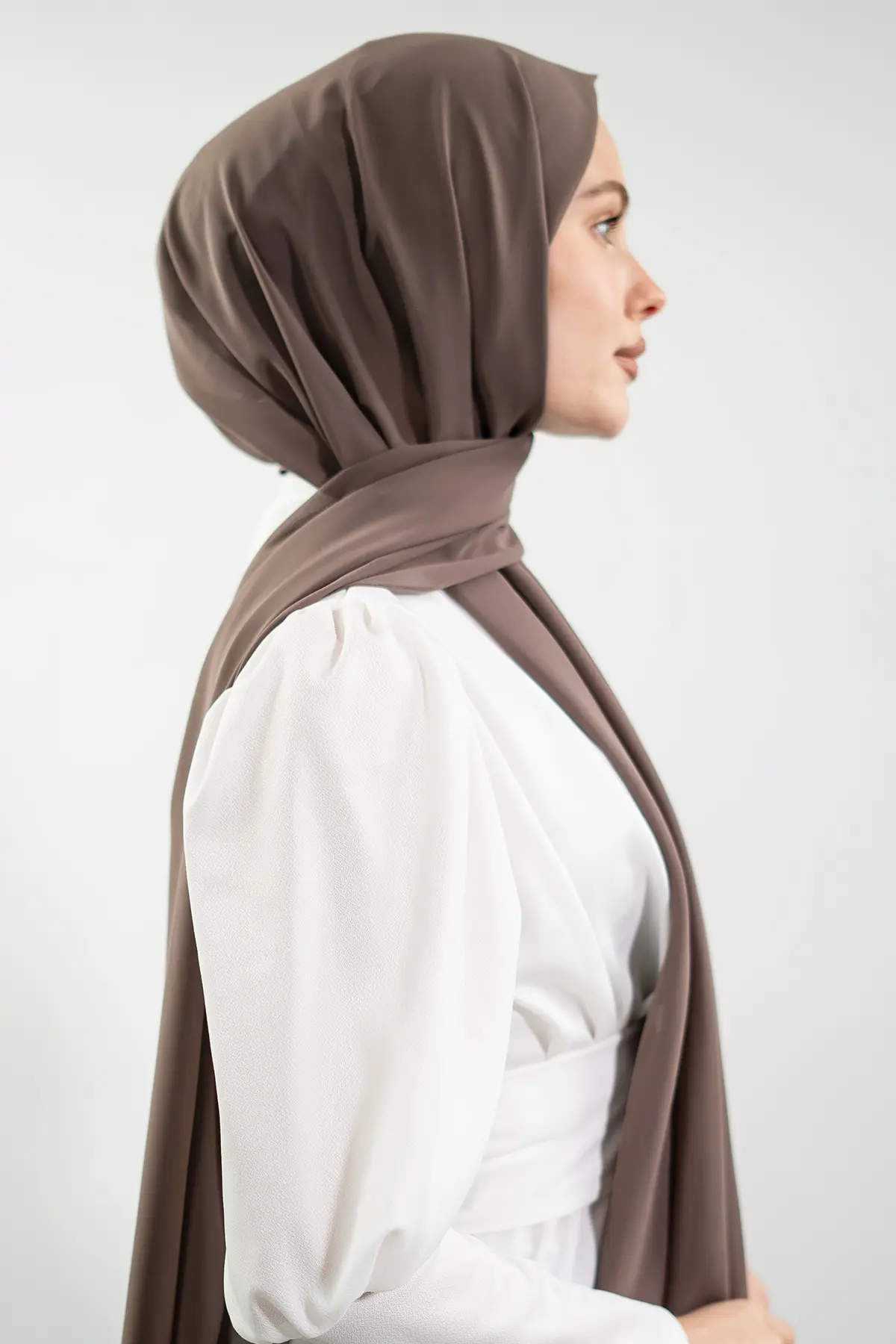 Şifon Vizon Şal-detail