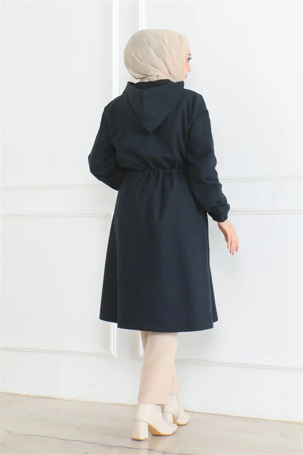 Spor Kaşe Kaban Kahverengi-detail