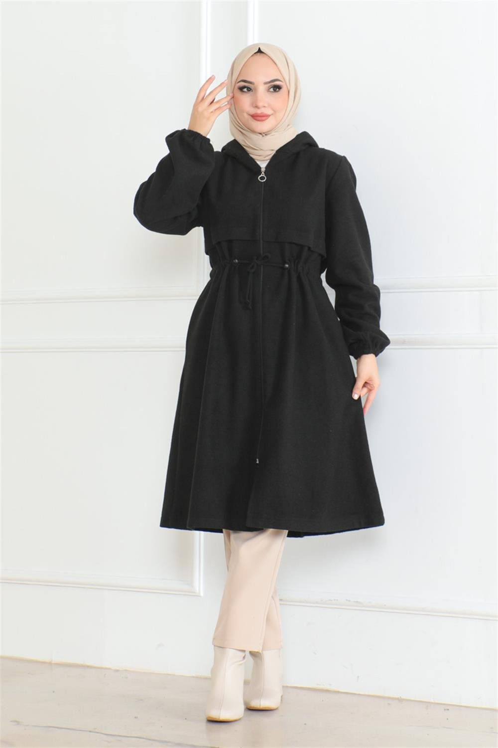 Sports Stamp Coat Brown