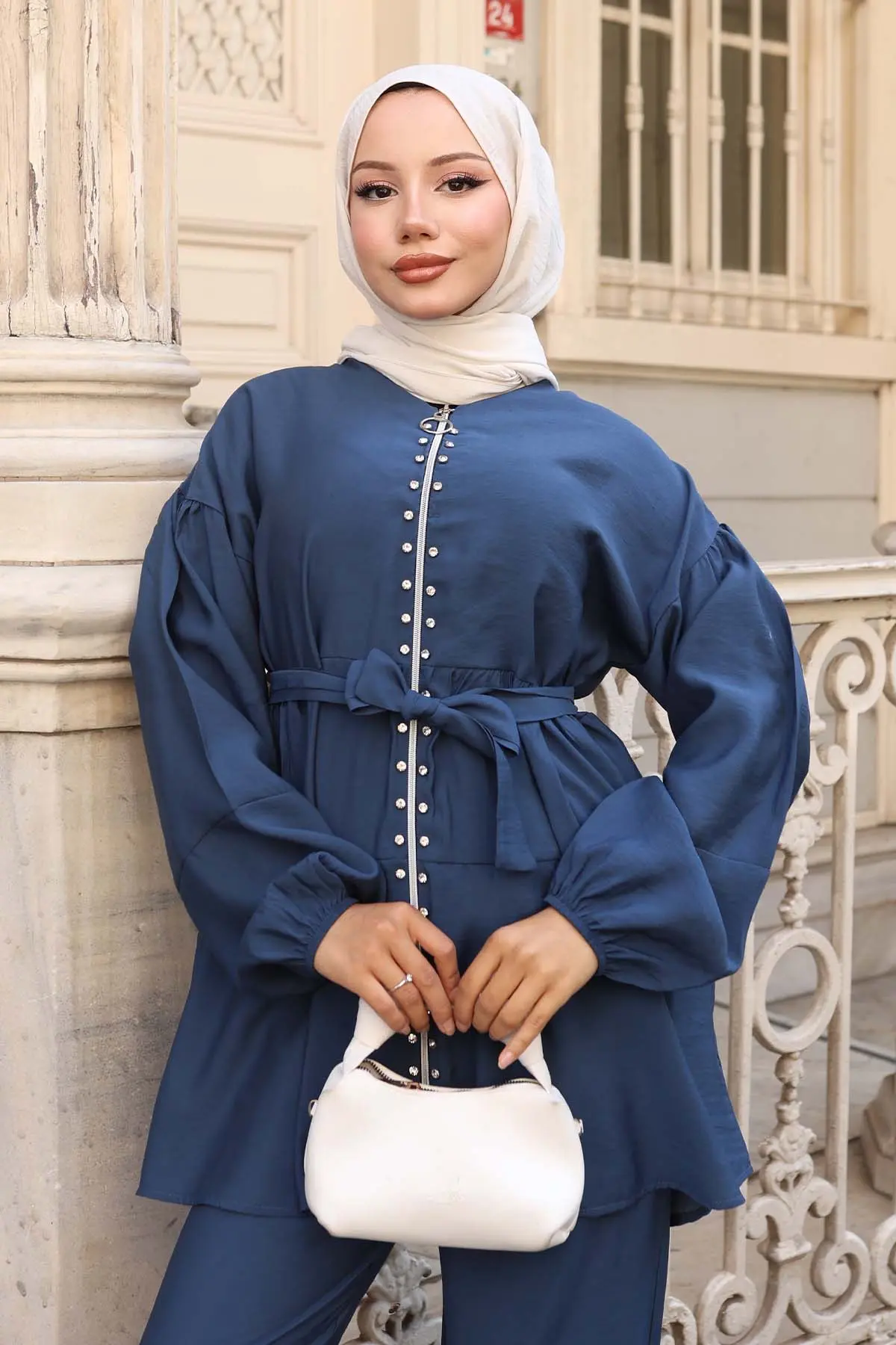 Taş Detaylı Ikili Takım-detail