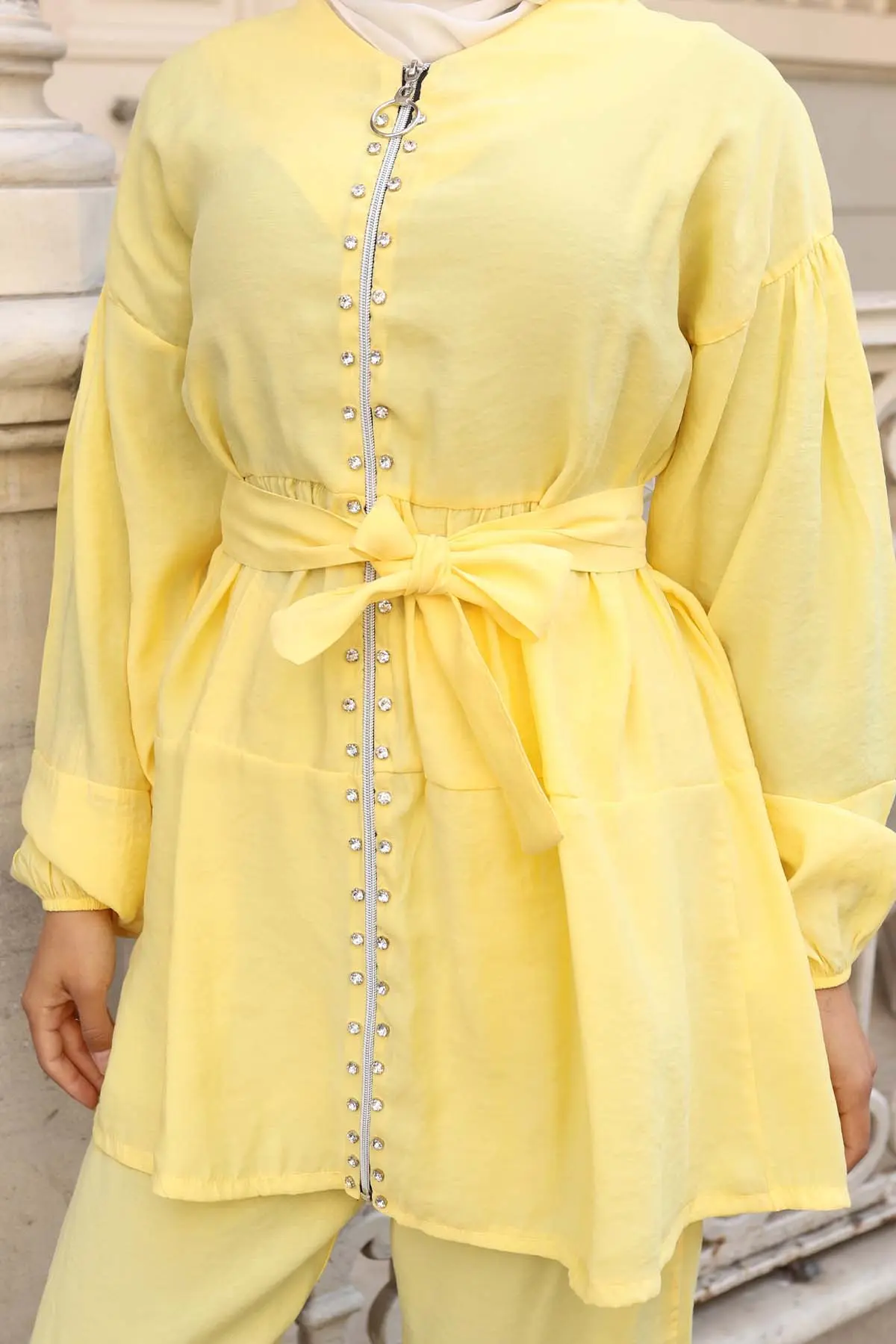 Taş Detaylı Ikili Takım-detail