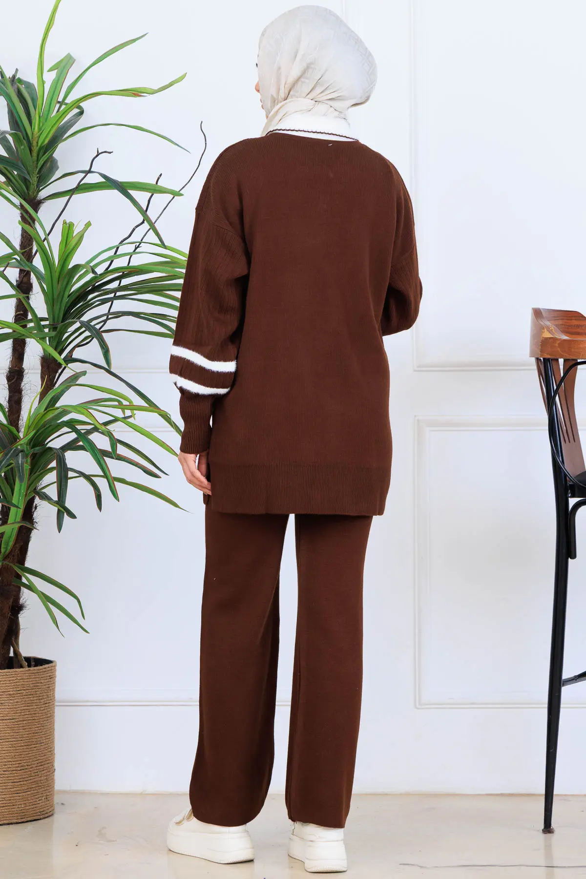 Taş İşlemeli Triko Takım-detail