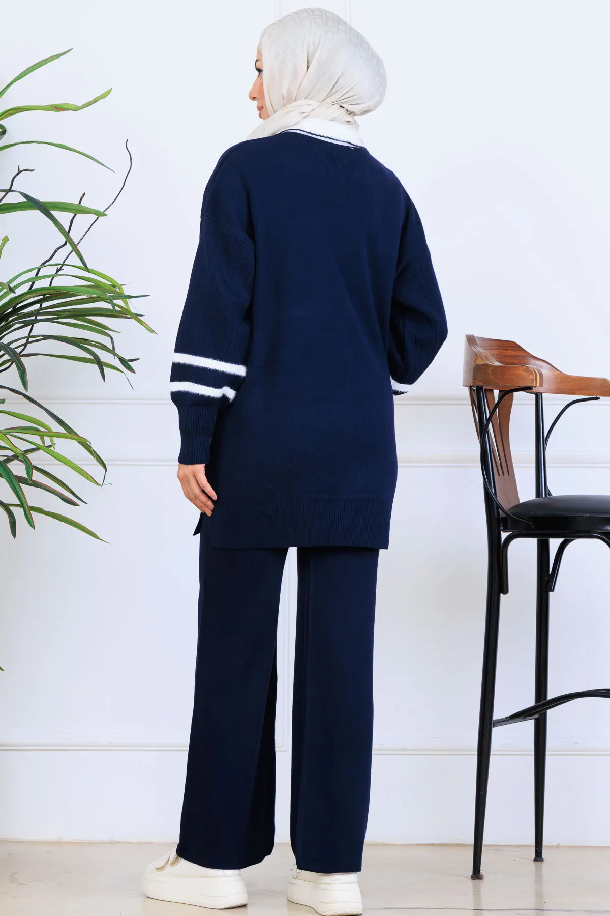 Taş İşlemeli Triko Takım-detail