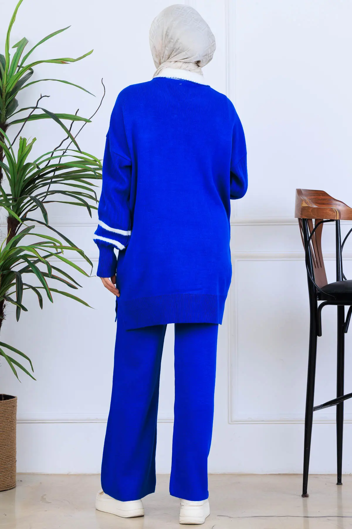 Taş İşlemeli Triko Takım-detail