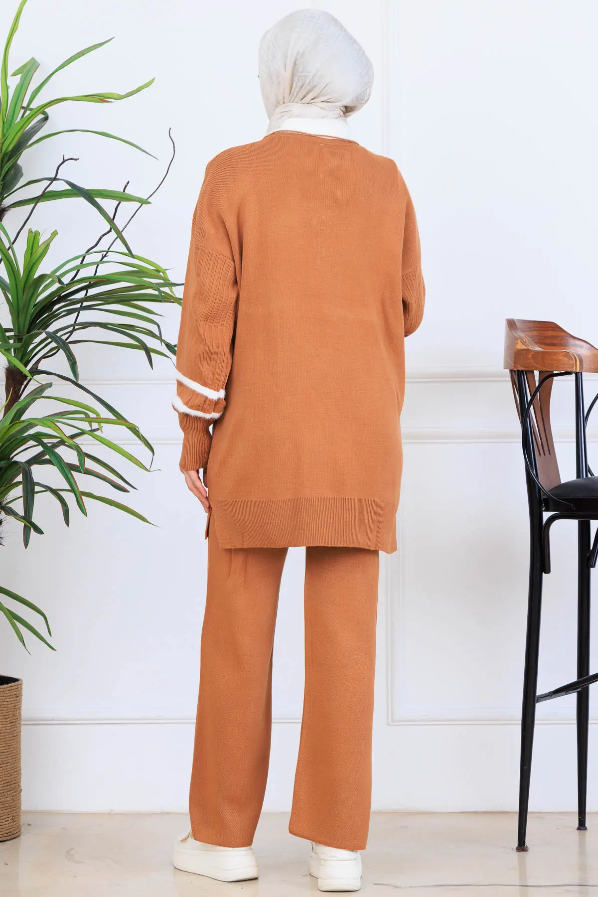 Taş İşlemeli Triko Takım-detail