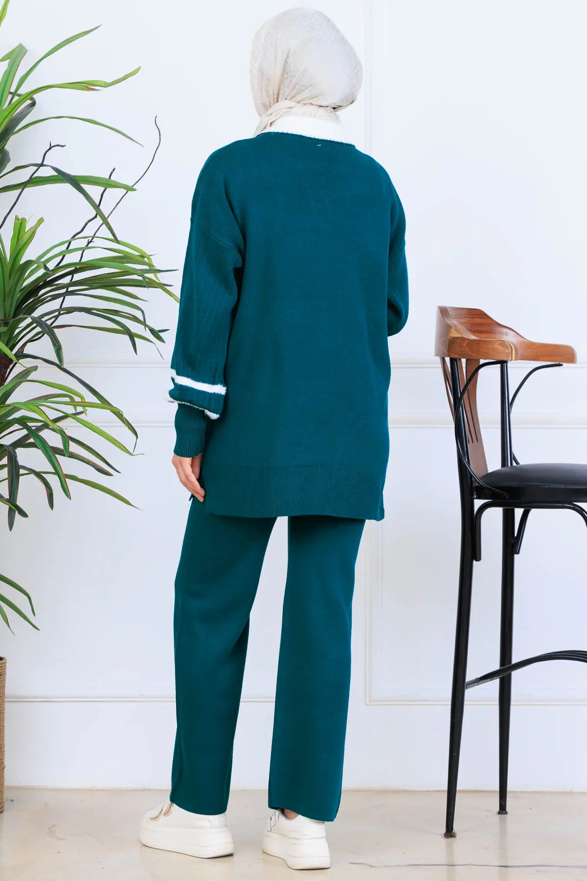 Taş İşlemeli Triko Takım-detail