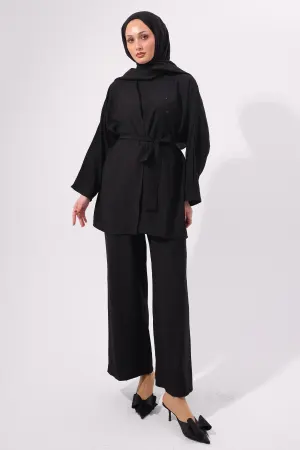 Stone Embellished Two-piece Set