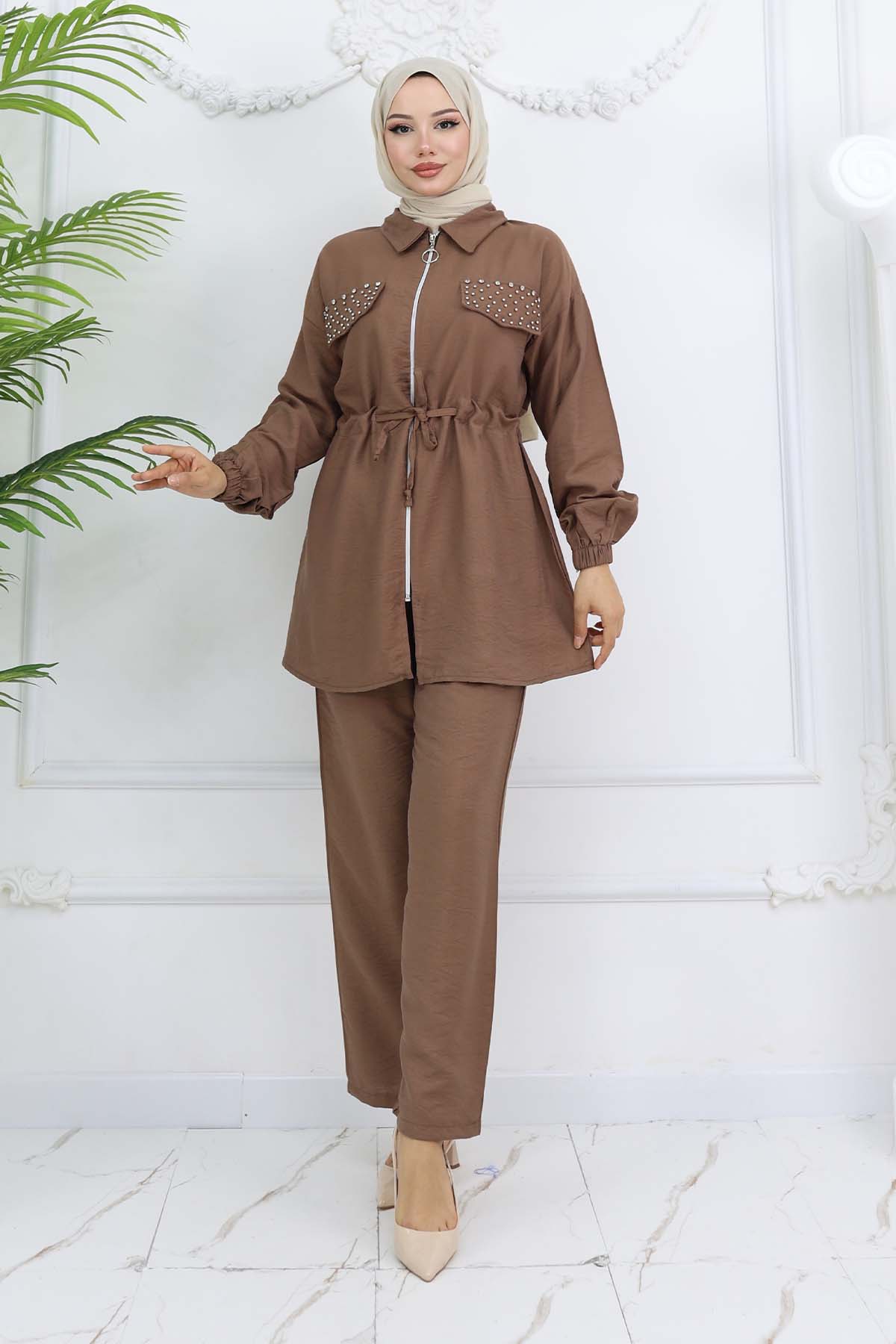 Stoned Linen Ayrobin Suit