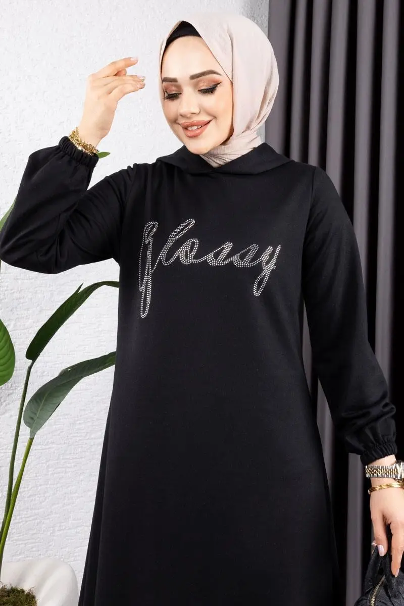 Taşlı Spor Takım Siyah-detail