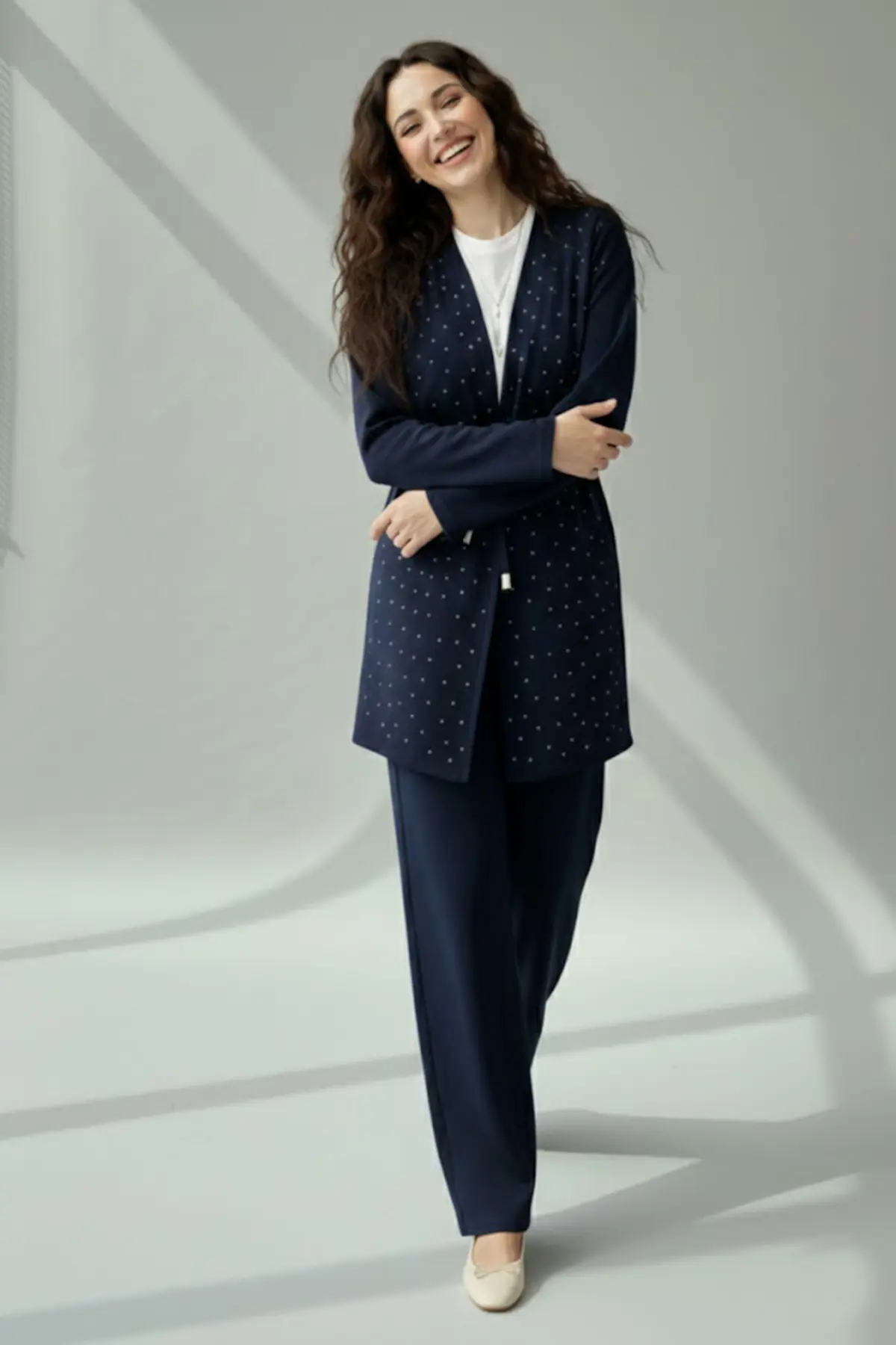 Taşlı Tesettür İkili Takım-detail