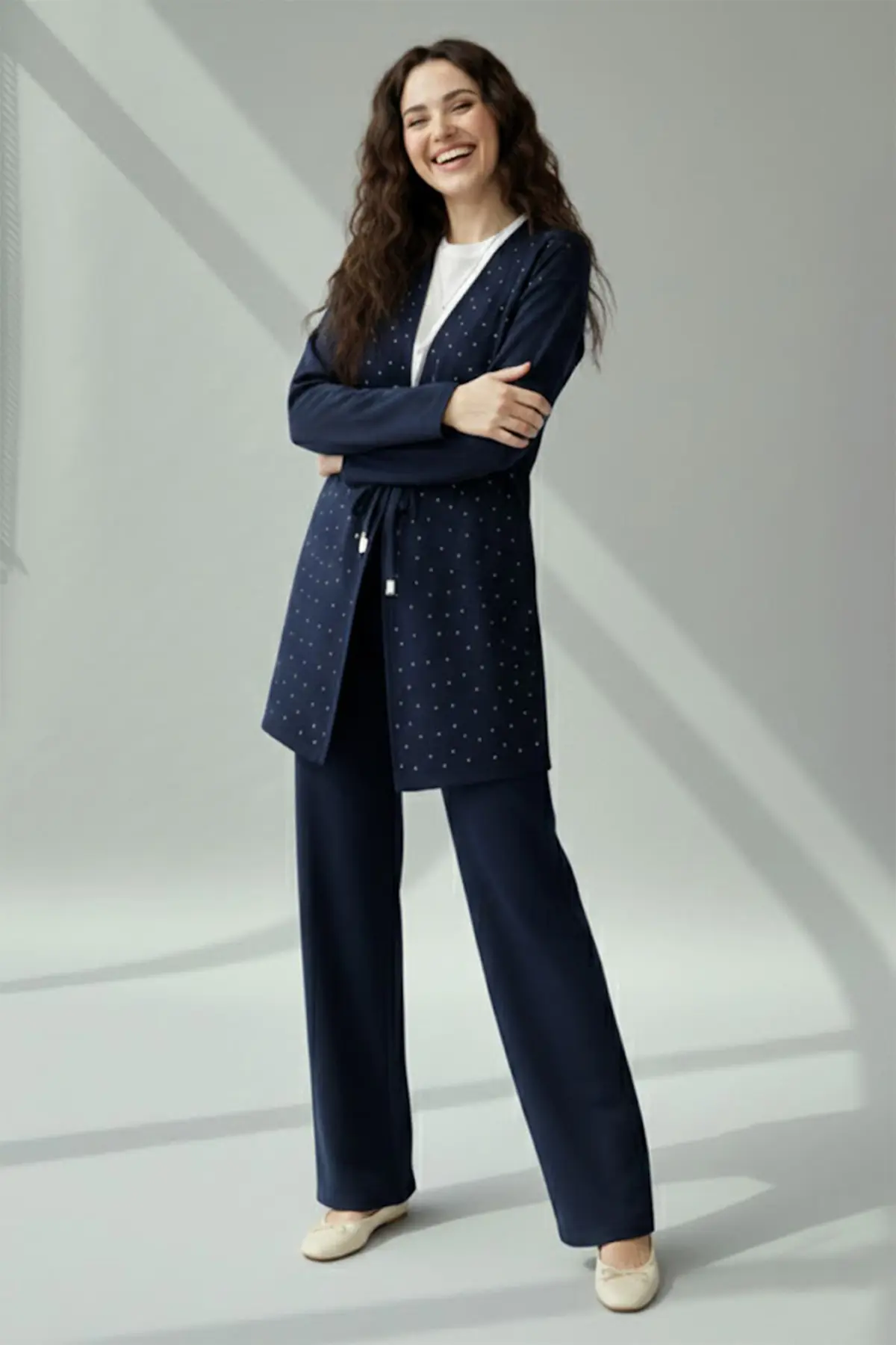 Taşlı Tesettür İkili Takım-detail