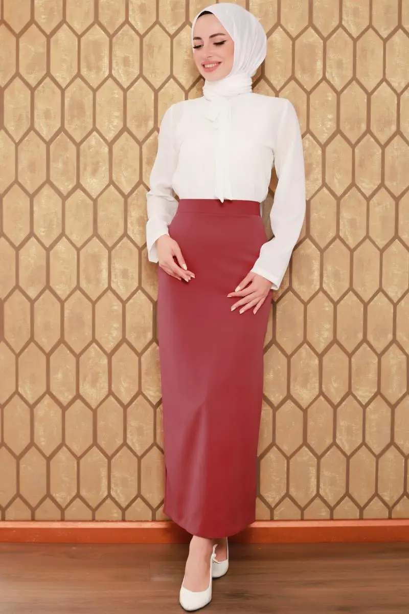 Tesettür Kalem Etek-detail