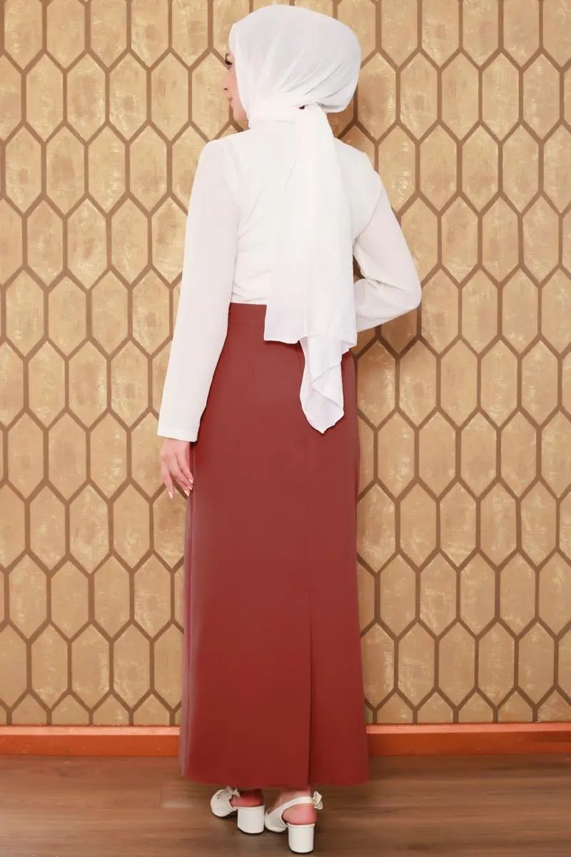 Tesettür Kalem Etek-detail