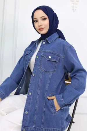 Hijab Denim Jacket