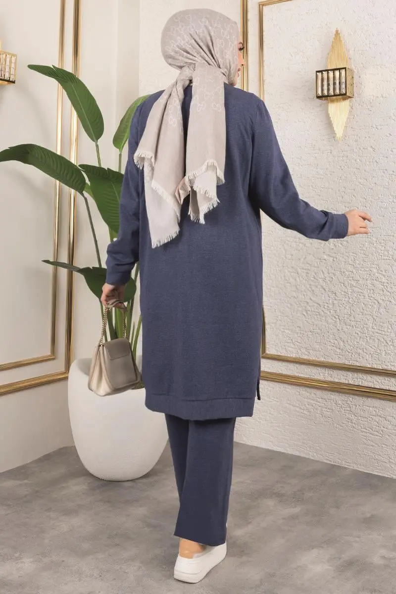 Tesettür Spor Takım Indigo-detail