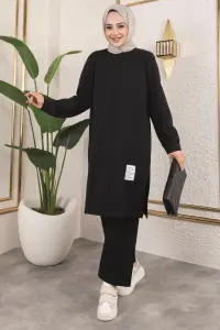 Tesettür Spor Takım Siyah