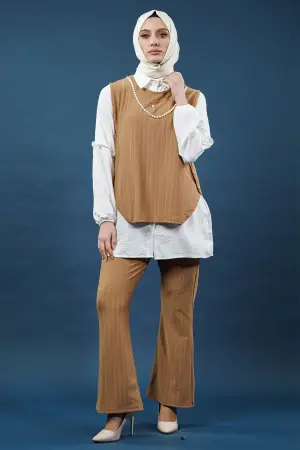 Üçlü Çizgili Takım Camel